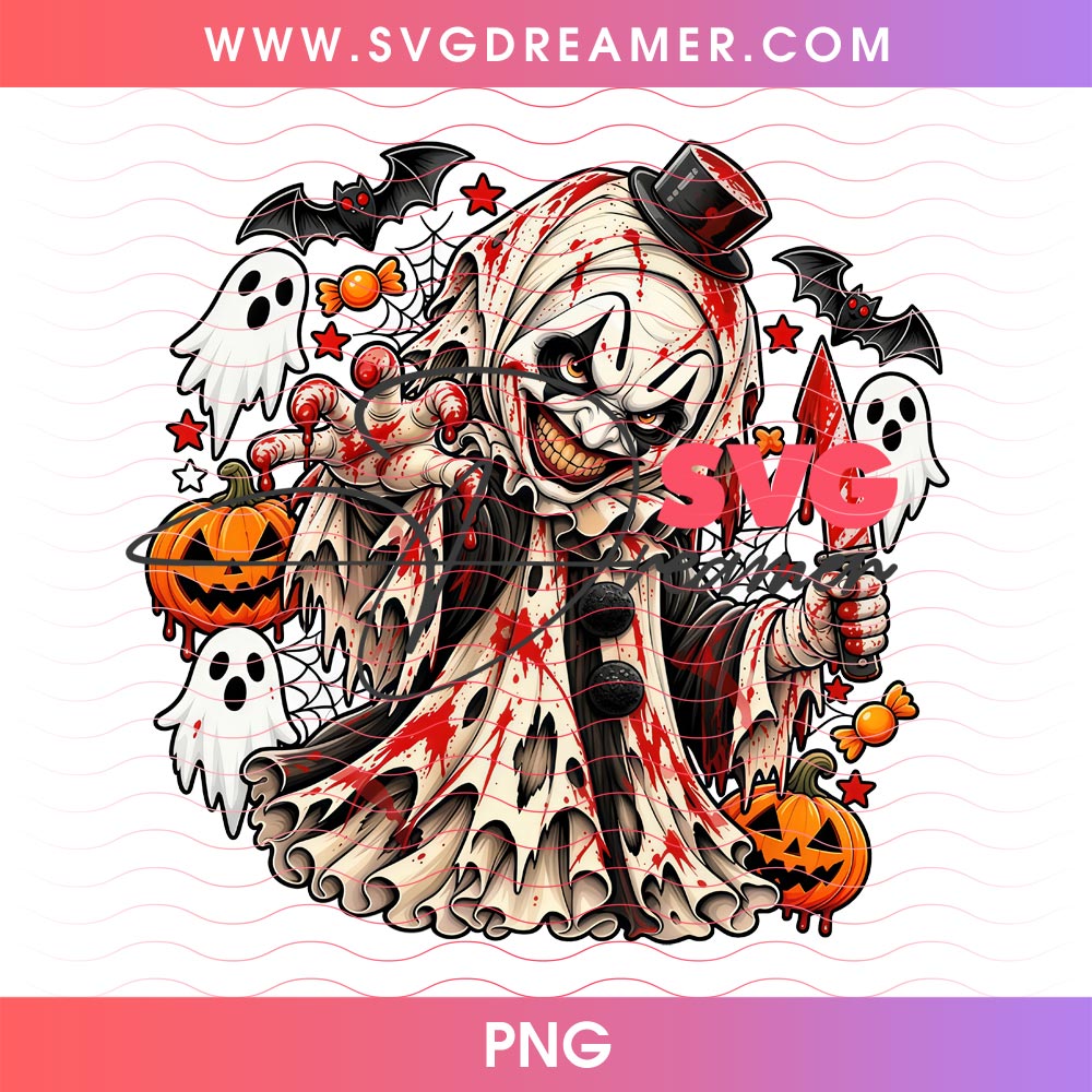 Chibi Horror Characters Halloween PNG Bundle, Spooky Vibes Halloween 2026 PNG Bundle 8 Chibi Horror Characters Halloween PNG 3