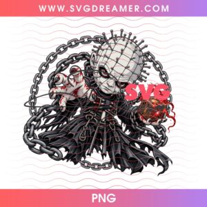 Chibi Horror Characters Halloween PNG Bundle, Spooky Vibes Halloween 2026 PNG Bundle 15 Chibi Horror Characters Halloween PNG 5