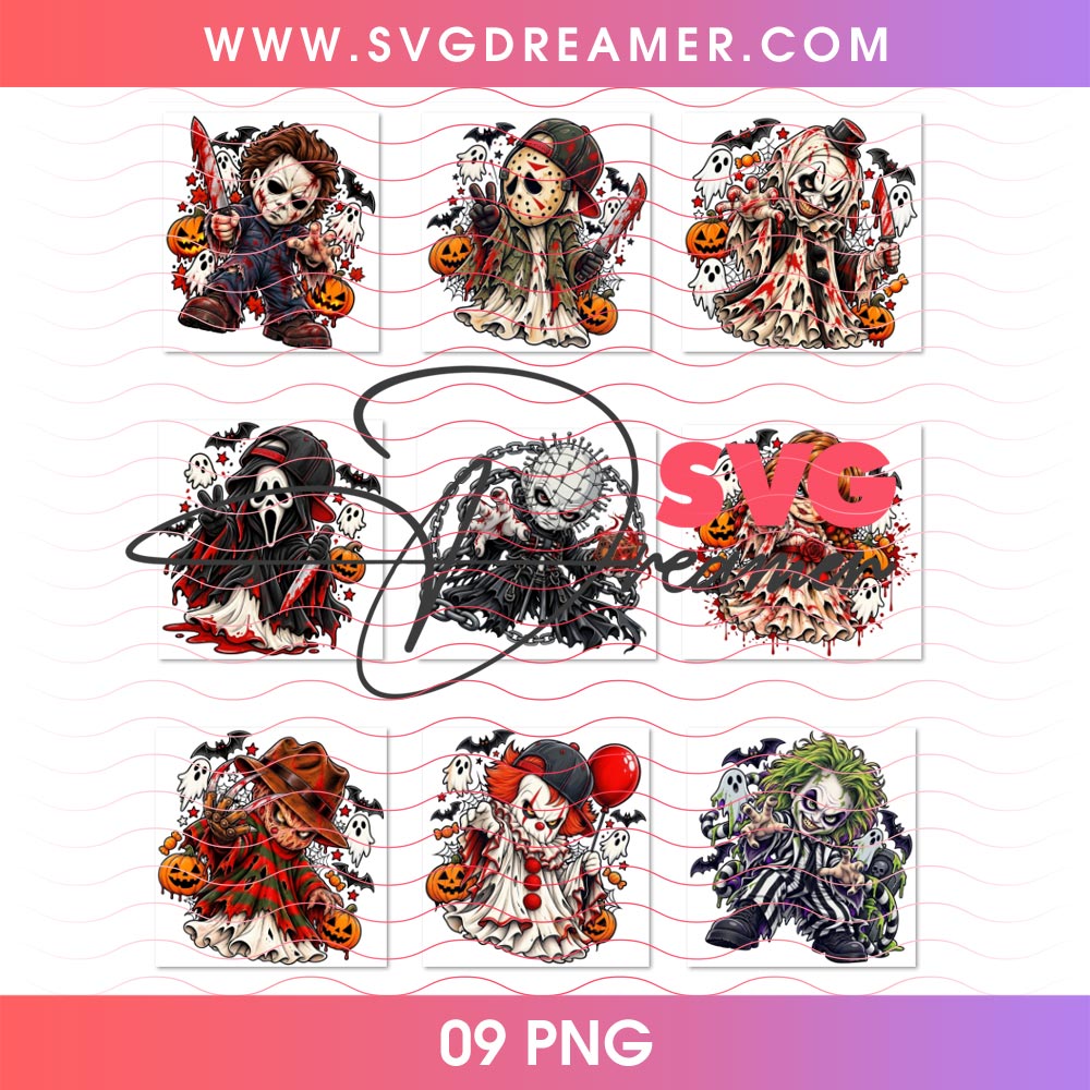 Chibi Horror Characters Halloween PNG Bundle, Spooky Vibes Halloween 2026 PNG Bundle 1 Chibi Horror Characters Halloween PNG Bundle, Spooky Vibes Halloween 2026 PNG Bundle