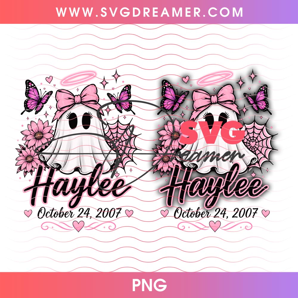 Custom Order Birthday Ghost Halloween PNG 2 Custom Order Birthday Ghost Halloween PNG 2