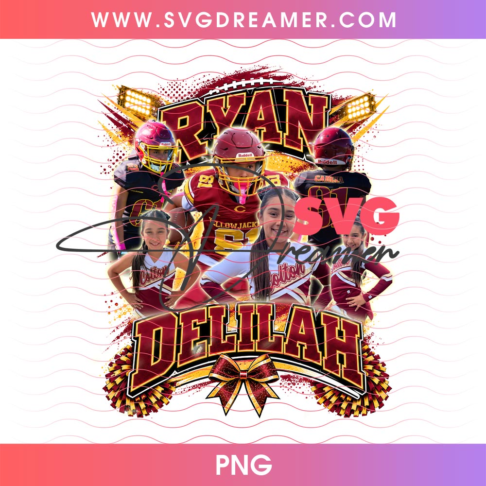 Custom Order Ryan Yellowjackets Football PNG 1 Custom Order Ryan Yellowjackets Football PNG