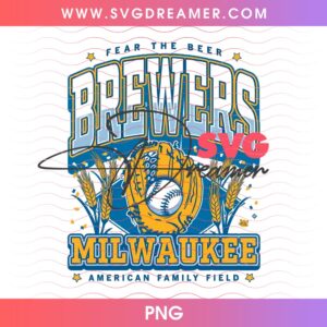 Fear The Beer Brewers Milwaukee American Family Field PNG
