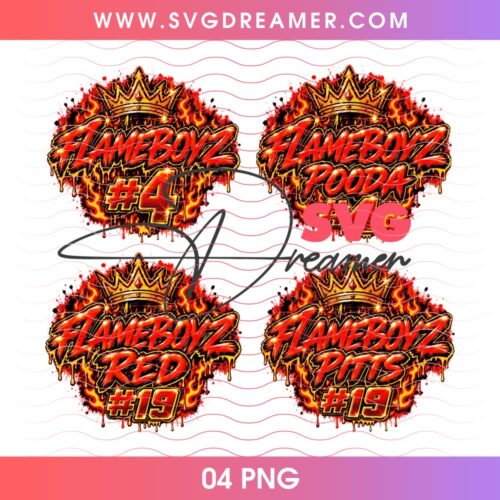 Flame Boyz Custom Design PNG 2 Flame Boyz Custom Design PNG