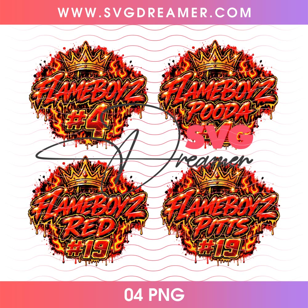 Flame Boyz Custom Design PNG 1 Flame Boyz Custom Design PNG