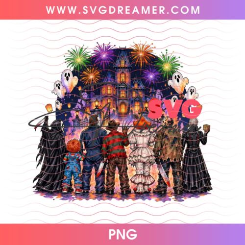 Horrorland Halloween PNG, Disney Castle Horror Killers PNG 5 Horrorland Halloween PNG, Disney Castle Horror Killers PNG 2