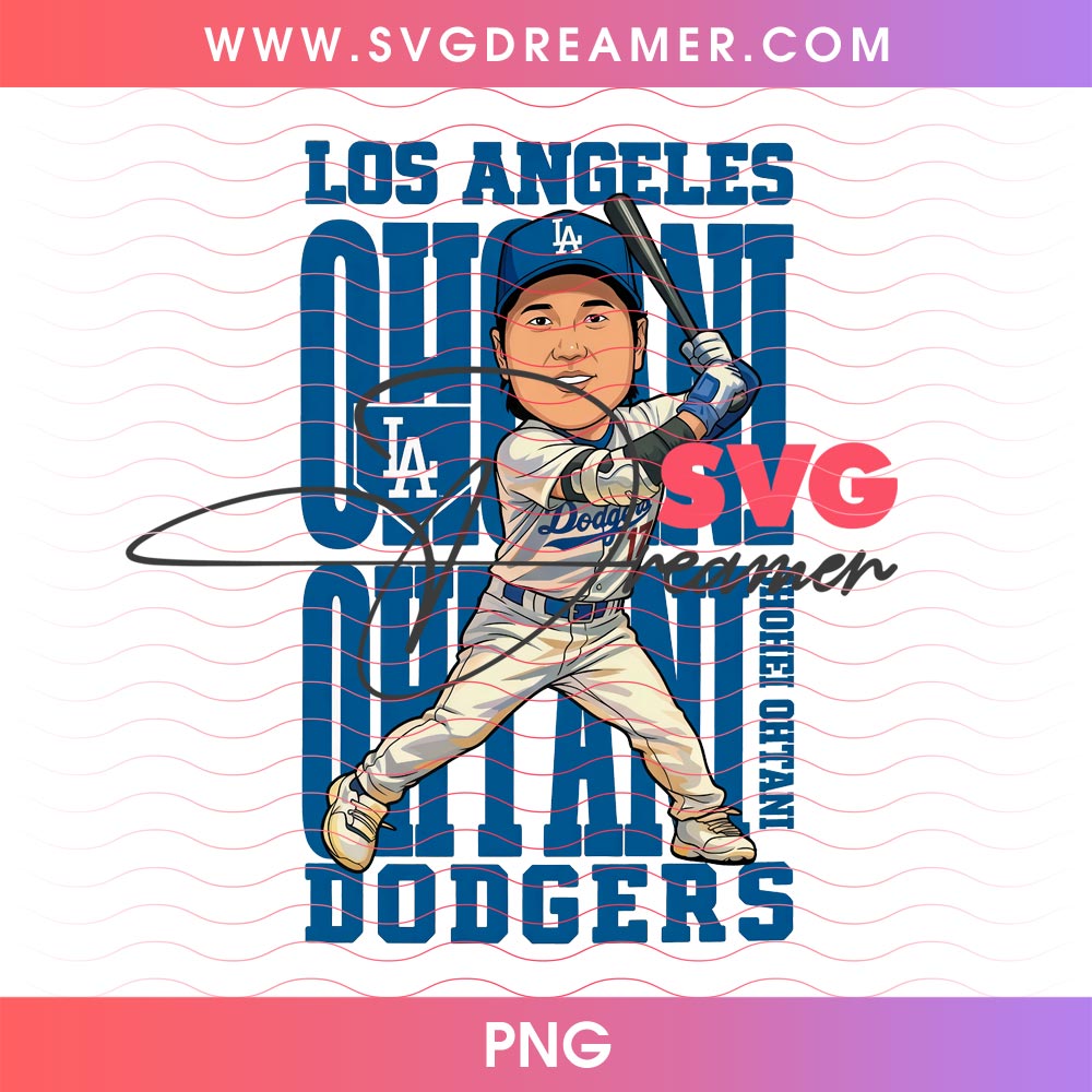 LA Dodgers Shohei Ohtani PNG Shirt Design, Los Angeles Baseball Champions 2026 PNG File 2 LA Dodgers Shohei Ohtani PNG Shirt Design, Los Angeles Baseball Champions 2026 PNG File
