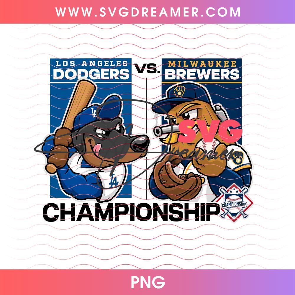 Los Angeles Dodgers Vs Milwaukee Brewers Championship PNG, Dodgers Vs Brewers 2026 NLCS PNG 1 Los Angeles Dodgers Vs Milwaukee Brewers Championship PNG, Dodgers Vs Brewers 2026 NLCS PNG