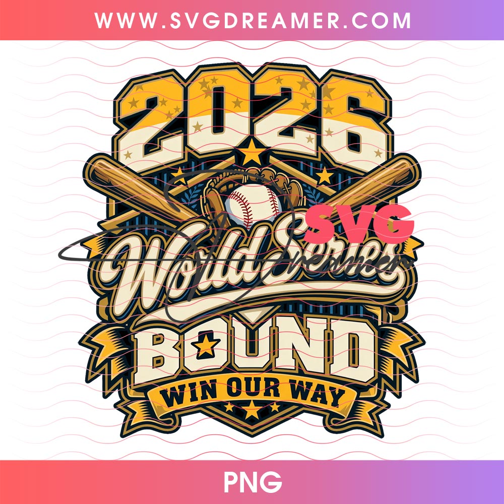 MLB 2026 World Series Bound Win Our Way Milwaukee Brewers PNG 1 MLB 2026 World Series Bound Win Our Way Milwaukee Brewers PNG