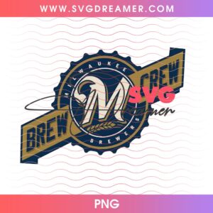MLB Brewers Design PNG 12