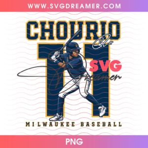MLB Brewers Design PNG 2