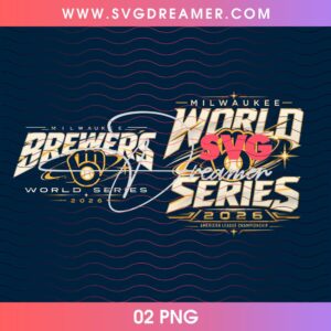 Milwaukee Baseball 2026 PNG Design, Brewers World Series Champions 2026 Shirt Design PNG