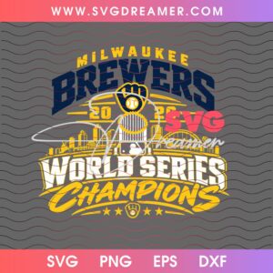 Milwaukee Brewers 2026 NLCS World Series Champions SVG PNG