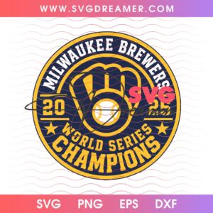Milwaukee Brewers 2026 SVG PNG, World Series Champions 2026 Brewers PNG SVG Files 1