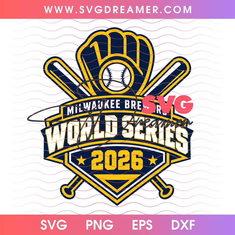 Milwaukee Brewers 2026 World Series PNG SVG Design, Milwaukee Baseball Champions PNG SVG Files 1 Milwaukee Brewers 2026 World Series PNG SVG Design, Milwaukee Baseball Champions PNG SVG Files
