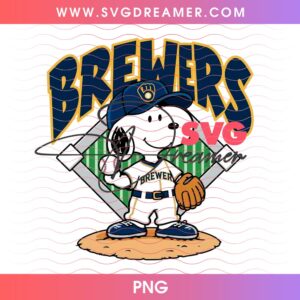 Milwaukee Brewers Baseball Design PNG Bundle, MLB Postseason 2026 PNG, Brewers NLCS 2026 PNG Design 16 Milwaukee Brewers Baseball Design PNG 6
