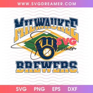 Milwaukee Brewers Baseball Logo Design PNG SVG, Brewers National League Champions 2026 PNG SVG File