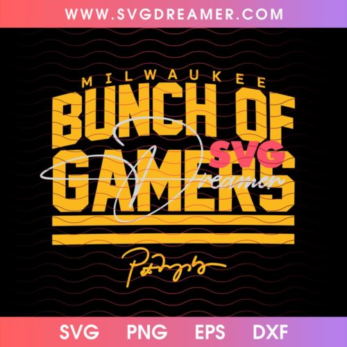 Milwaukee Brewers Bunch Of Gamers SVG PNG Files, Brewers Champs 2026 SVG, Milwaukee World Series 2026 SVG PNG 2 Milwaukee Brewers Bunch Of Gamers SVG PNG Files, Brewers Champs 2026 SVG, Milwaukee World Series 2026 SVG PNG
