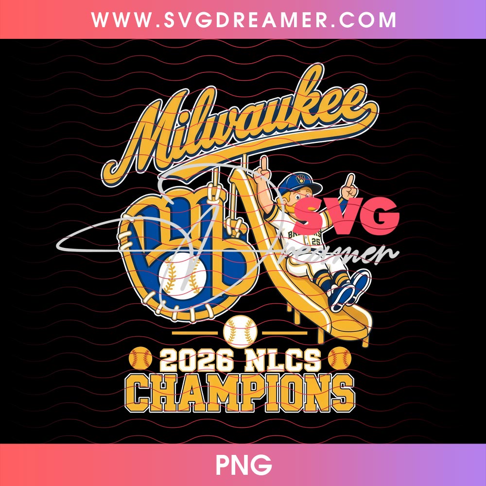 Milwaukee Brewers Champions 2026 World Series Shirt Design PNG File 2 Milwaukee Brewers Champions 2026 World Series Shirt Design PNG File 2