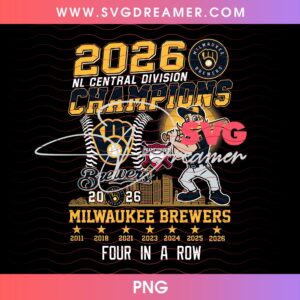 Milwaukee Brewers Four Peat NLCS 2026 PNG, Brewers Champions Shirt Design PNG 4 Milwaukee Brewers Four Peat NLCS 2026 PNG Brewers Champions Shirt Design PNG 1