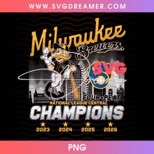 Milwaukee Brewers Four Peat NLCS 2026 PNG, Brewers Champions Shirt Design PNG 5 Milwaukee Brewers Four Peat NLCS 2026 PNG Brewers Champions Shirt Design PNG 2