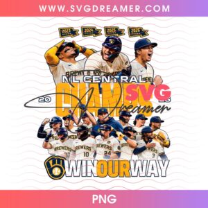 Milwaukee Brewers World Series Champs 2026 PNG Bundle Brewers Baseball Champions 2026 Bundle PNG 3