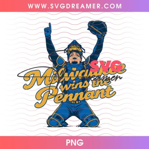 Milwaukee Wins The Pennant PNG, Brewers Win Our Way PNG, World Series Champs 2026 Brewers PNG