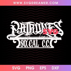 Patrones So Cal SVG PNG 4 Patrones So Cal SVG PNG 2