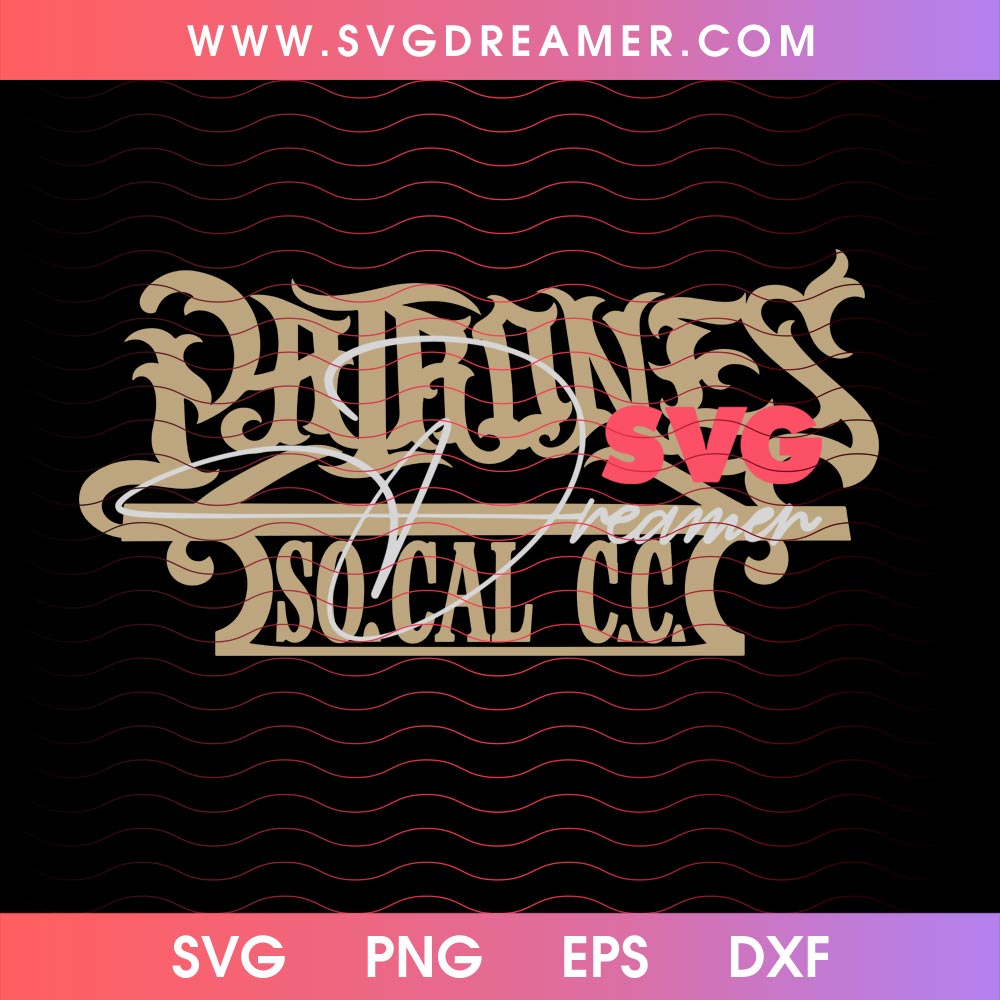 Patrones So Cal SVG PNG 3 Patrones So Cal SVG PNG