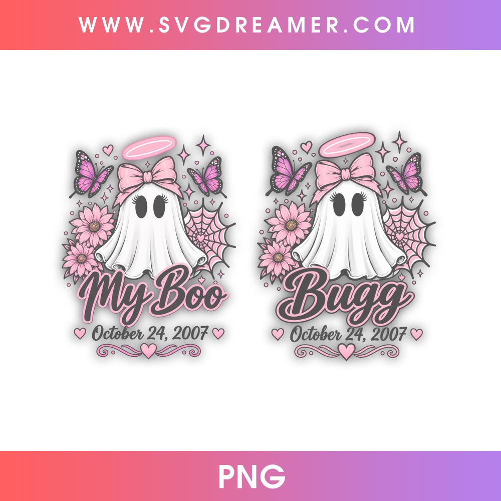 Pink Cute Ghost PNG 1 Pink Cute Ghost PNG