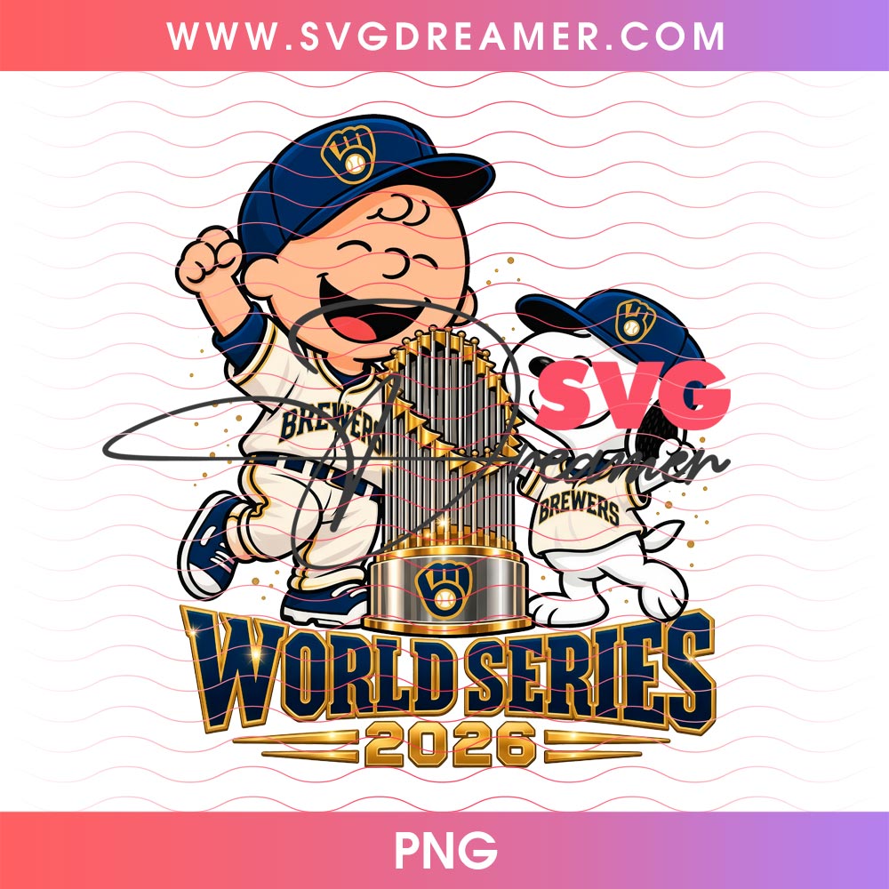 Snoopy Charlie Brown Brewers World Series Champions 2026 PNG, Milwaukee Brewers Champs PNG 1 Snoopy Charlie Brown Brewers World Series Champions 2026 PNG, Milwaukee Brewers Champs PNG