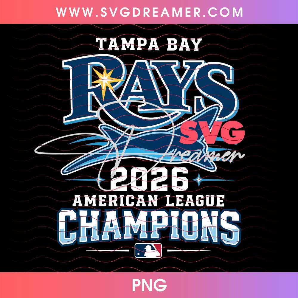 TB Rays 2026 American League Champions PNG, Tampa Bay Baseball World Series Champs PNG 1 TB Rays 2026 American League Champions PNG, Tampa Bay Baseball World Series Champs PNG