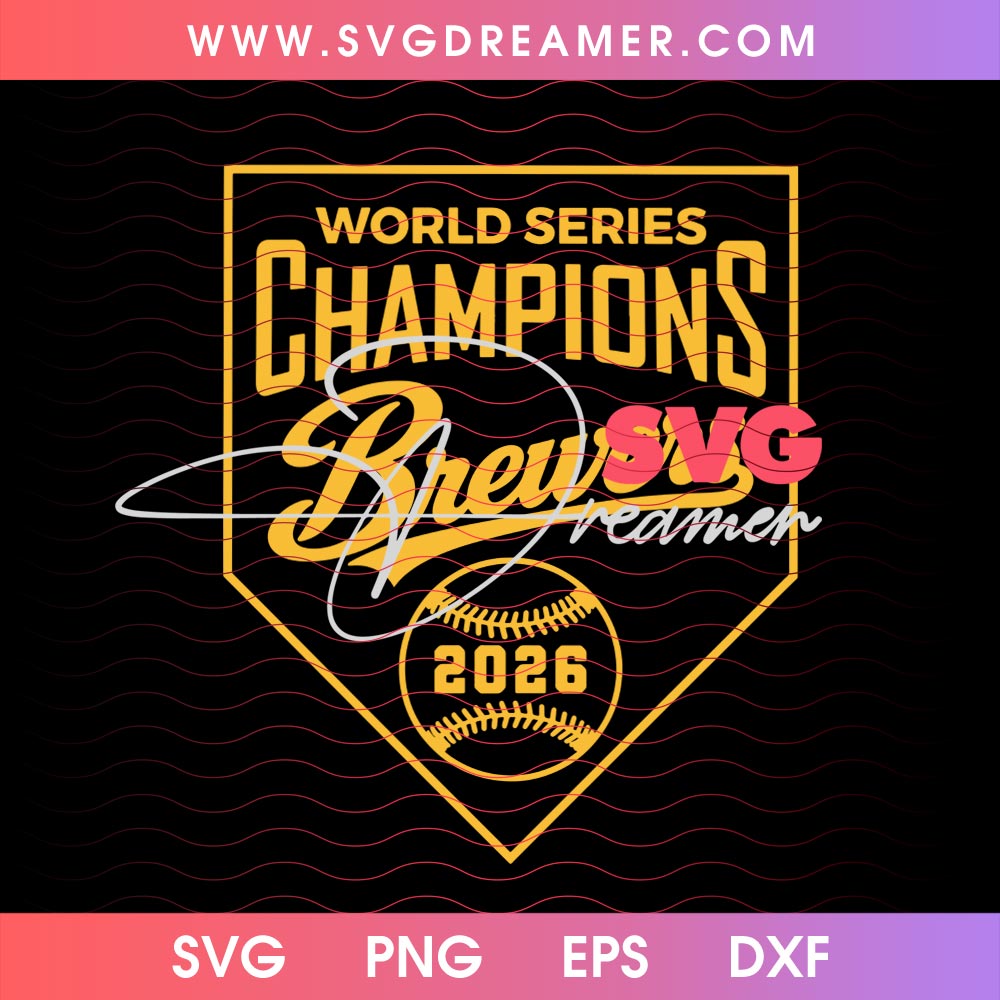 World Series Champions Brewers 2026 SVG PNG Files, Brewers Baseball Champs SVG PNG 1 World Series Champions Brewers 2026 SVG PNG Files, Brewers Baseball Champs SVG PNG