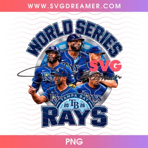 World Series Rays PNG, Tampa Bay Rays Baseball Champions 2026 PNG Design 2 World Series Rays PNG, Tampa Bay Rays Baseball Champions 2026 PNG Design