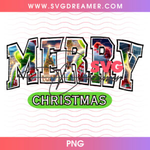 Animated Christmas Classics Merry Christmas PNG Shirt Design