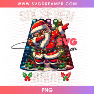 Dancing Santa Claus Bruh Six Seven Christmas Meme PNG