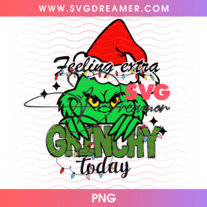 Feeling Extra Grinchy Today Smirking Face Png PNG
