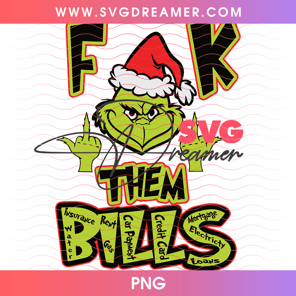 Fok Them Bills Grinch Rock Sign Sunglasses Png PNG 2 Fok Them Bills Grinch Rock Sign Sunglasses Png PNG