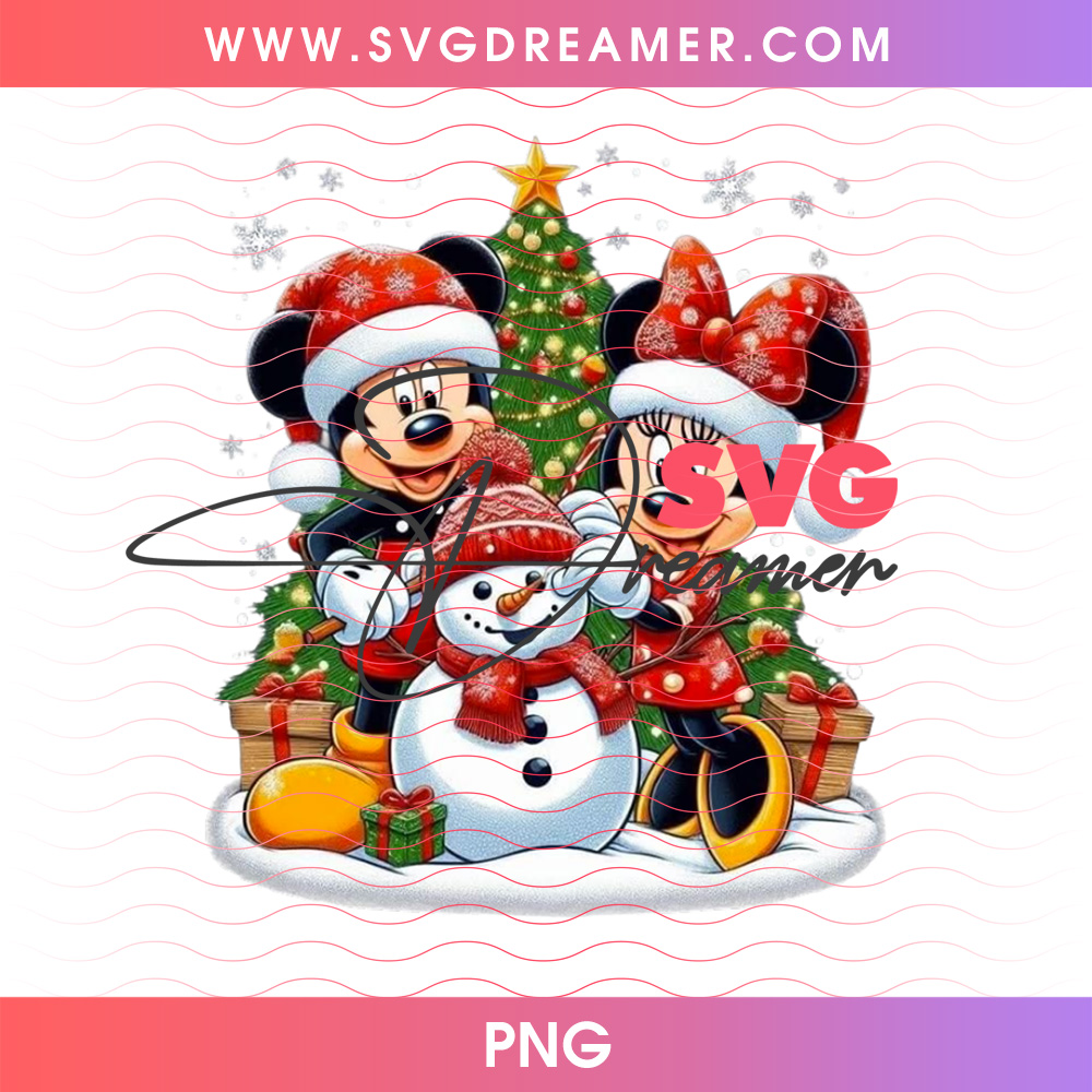 Mickey And Minnie Mouse Building Holiday Snowman Winter PNG, Festive Christmas Snow Wonderland PNG Shirt Design 2 Mickey And Minnie Mouse Building Holiday Snowman Winter PNG, Festive Christmas Snow Wonderland PNG Shirt Design