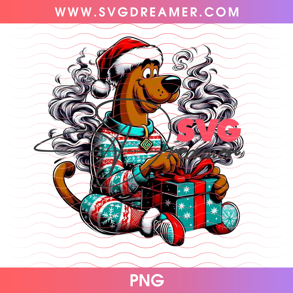 Scooby Doo Christmas Pajamas Opening Holiday Gift Box PNG, Cozy Mystery Canine Christmas PNG Shirt Design 2 Scooby Doo Christmas Pajamas Opening Holiday Gift Box PNG, Cozy Mystery Canine Christmas PNG Shirt Design