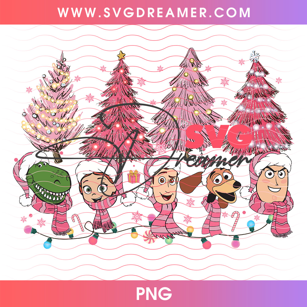 Toy Story Pink Christmas Squad Holiday PNG, Disney Toy Story Woody Buzz Christmas PNG Shirt Design 2 Toy Story Pink Christmas Squad Holiday PNG, Disney Toy Story Woody Buzz Christmas PNG Shirt Design